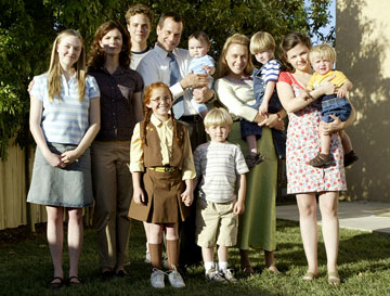 La famille Henrickson au grand complet