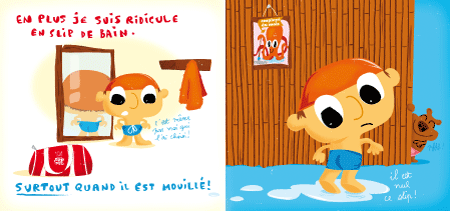 "Ludo à la piscine !"