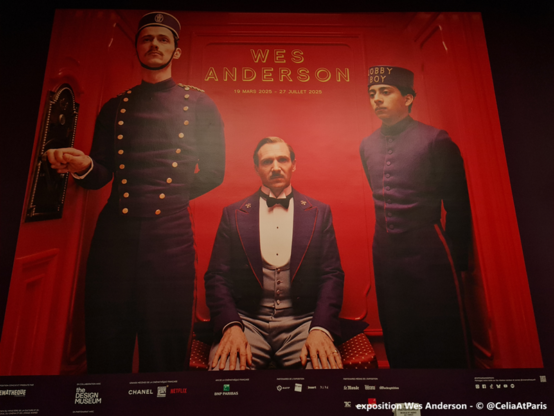 exposition Wes Anderson – accueil par le Grand Budapest Hotel